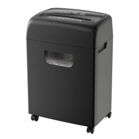 PAPER SHREDDER CROSS CUT LARGE BIN HIGH SECURITY LOW NOISE