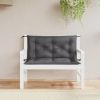 Garden Bench Cushions 2pcs Anthracite 39.4"x19.7"x2.8" Oxford Fabric