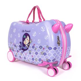 MILK&MOO Rideable Kids Suitcase Little Mermaid