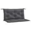 Garden Bench Cushions 2pcs Anthracite 39.4"x19.7"x2.8" Oxford Fabric