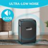 PAPER SHREDDER CROSS CUT LARGE BIN HIGH SECURITY LOW NOISE