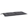 Garden Bench Cushions 2pcs Anthracite 39.4"x19.7"x2.8" Oxford Fabric