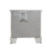 ACME Flora Nightstand, White Finish BD01639