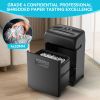 PAPER SHREDDER CROSS CUT LARGE BIN HIGH SECURITY LOW NOISE