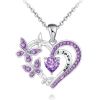 Love Butterfly Necklace New Year's Gift For Your Lover For Your Friend