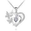 Love Butterfly Necklace New Year's Gift For Your Lover For Your Friend