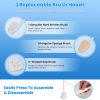 Tub And Tile Scrubber Cleaning Brush With Long Handle Length Adjustable Rod Shower Cleaning Brush With Sponge Hard Bristles Gap Brush