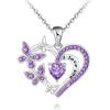 Love Butterfly Necklace New Year's Gift For Your Lover For Your Friend