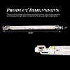 Laser Cutter Laser Engraving Cutting Machine, CO2 Laser Tube with Metal Head Wires